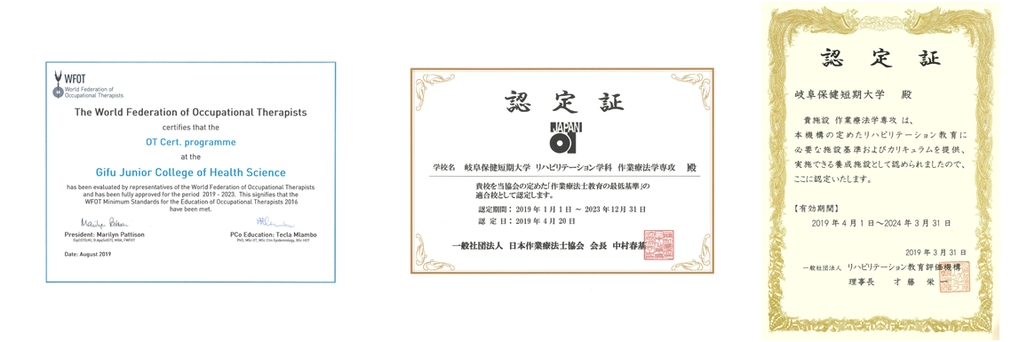 リハビリテーション学科 短大 作業療法学専攻 概要 岐阜保健大学